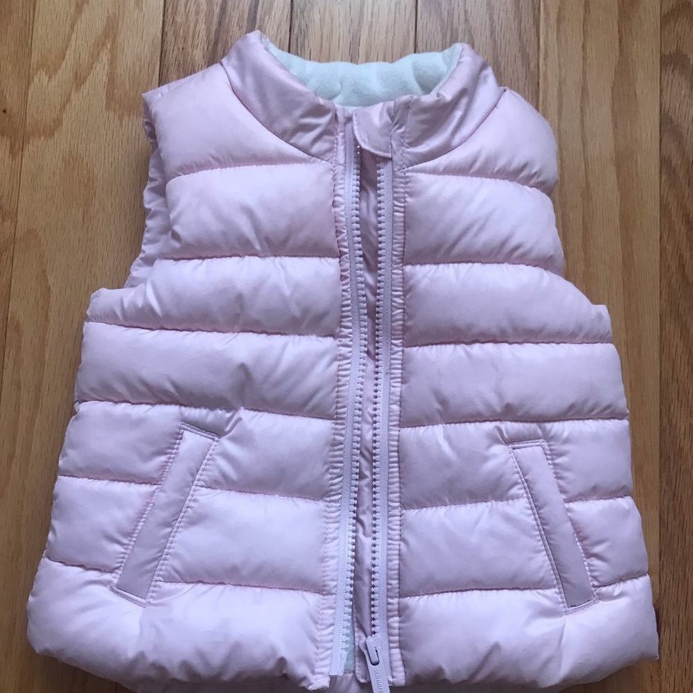 Baby girl puffer vest